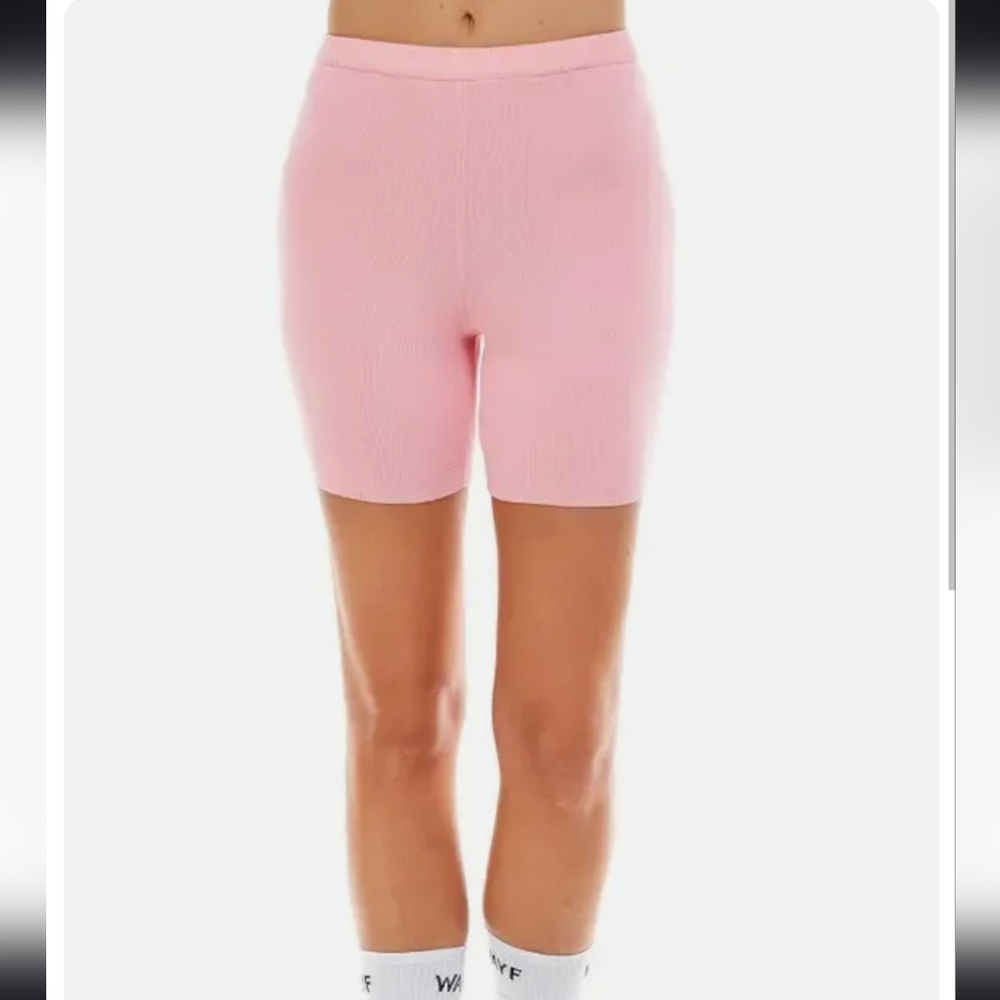 Wayf 98 Retro Knit Biker Shorts NWT L